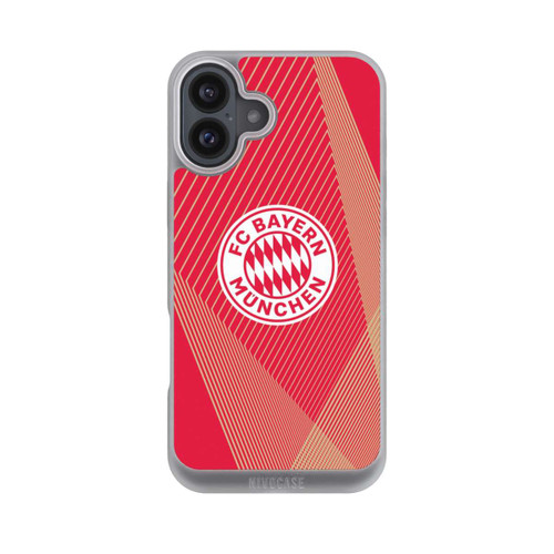 Apple iPhone 16 Plus NIVOpure FCB Polygon Rot