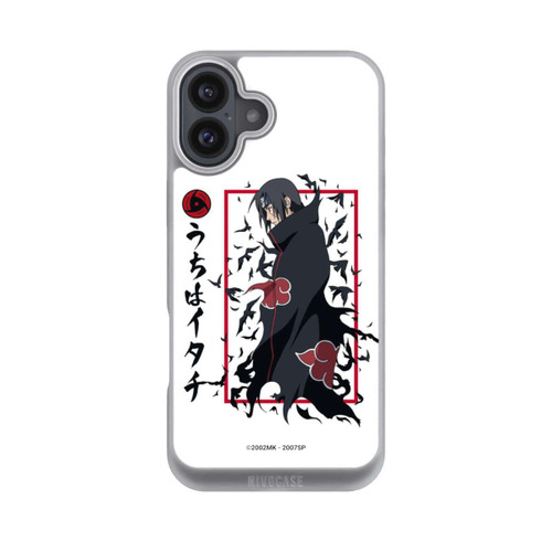 Apple iPhone 16 Plus NIVOpure Itachi Krähen Weiß