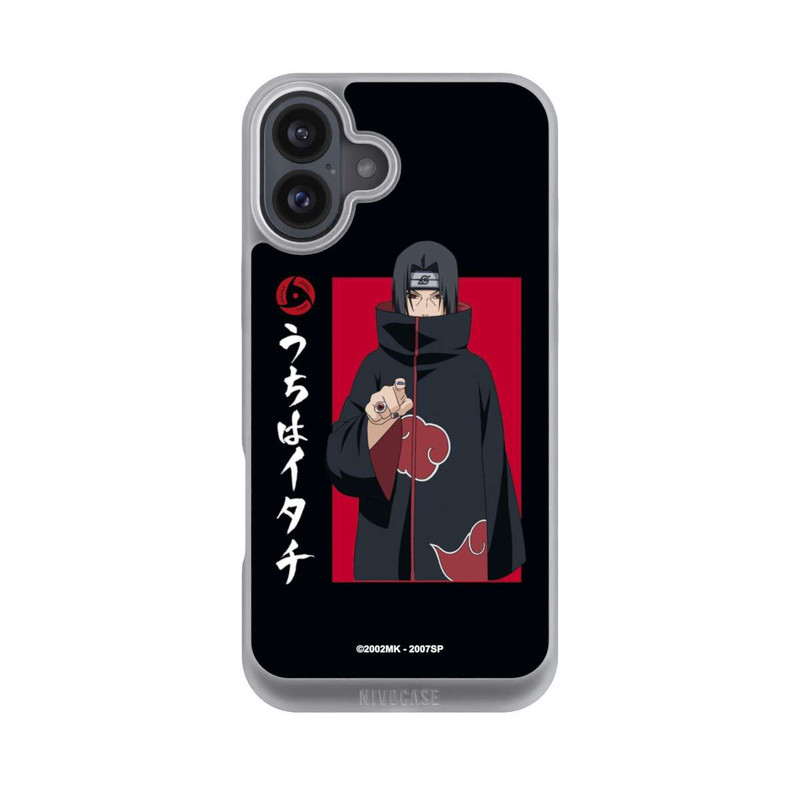iPhone 16 Plus NIVOpure Itachi Geste Schwarz