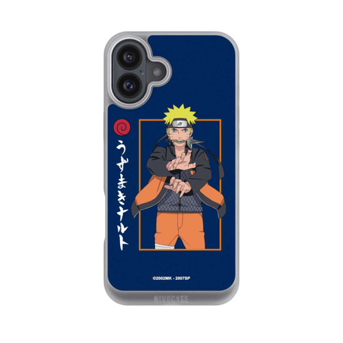 Apple iPhone 16 Plus NIVOpure Naruto Kampfposition Blau