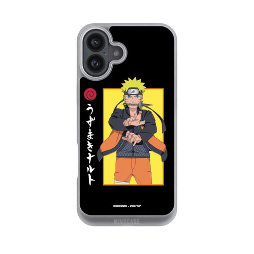 Apple iPhone 16 Plus NIVOpure Naruto Kampfposition Schwarz