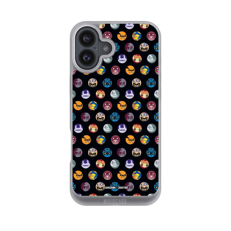 iPhone 16 Plus NIVOpure Bijuu Muster Schwarz