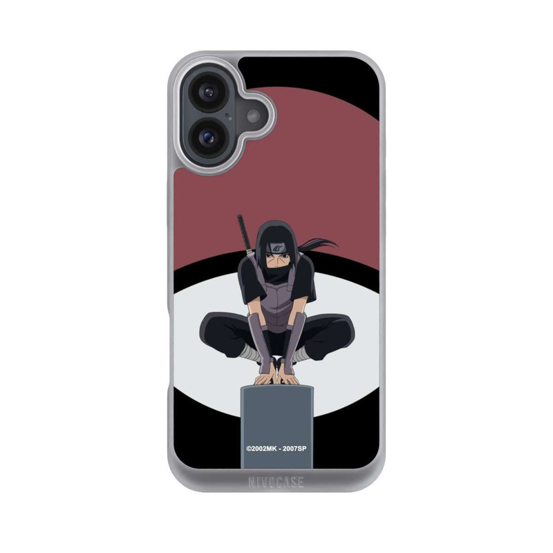 iPhone 16 Plus NIVOpure Itachi Uchiha Symbol schwarz