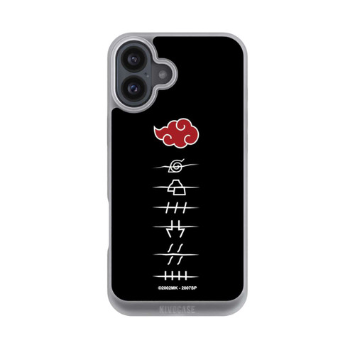 Apple iPhone 16 Plus NIVOpure Akatsuki Mitgliedssymbole Schwarz