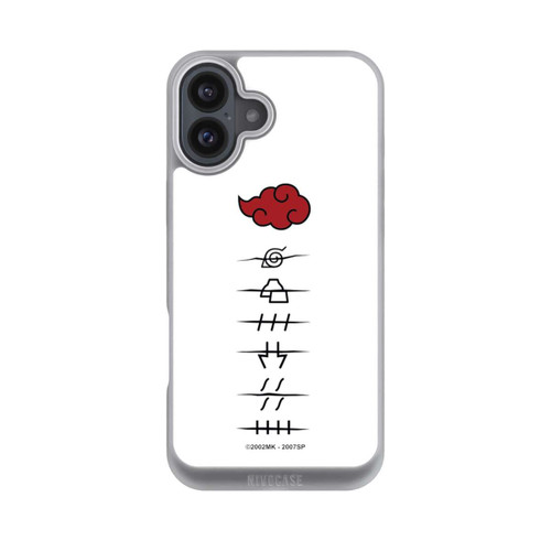 Apple iPhone 16 Plus NIVOpure Akatsuki Mitgliedersymbole Weiß