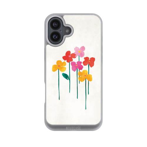 Apple iPhone 16 Plus NIVOpure Kleine glückliche Blumen