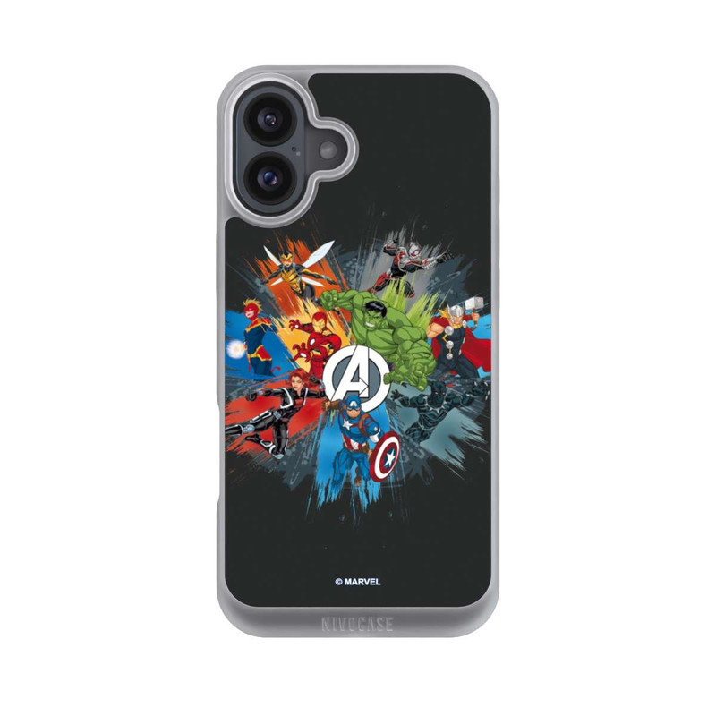 iPhone 16 Plus NIVOpure Marvel's Avengers Black
