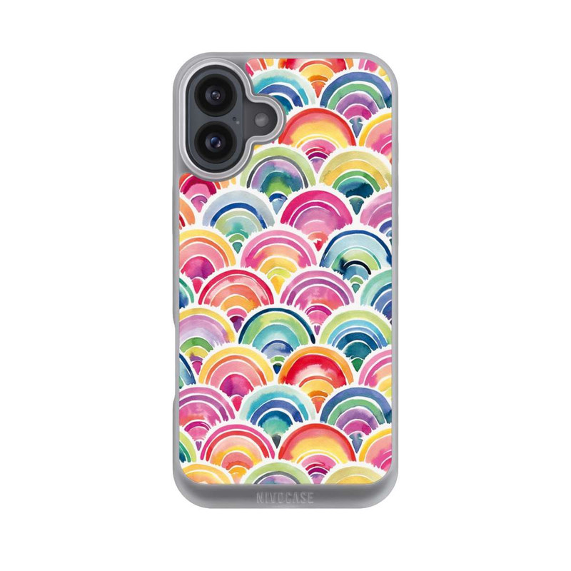 iPhone 16 Plus NIVOpure Happy Summer Rainbow Scales