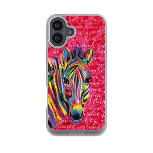 Apple iPhone 16 Plus NIVOpure Zebra bunt