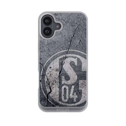 Apple iPhone 16 Plus NIVOpure Schalke 04 Beton Look