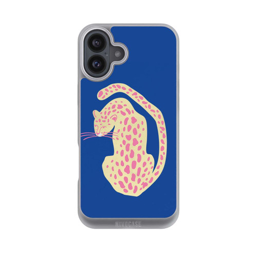 Apple iPhone 16 Plus NIVOpure Blue Pink Cat
