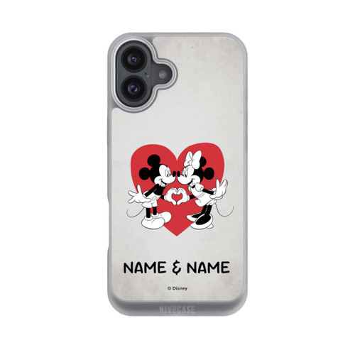 Apple iPhone 16 Plus NIVOpure Minnie und Micky Personalisierbar