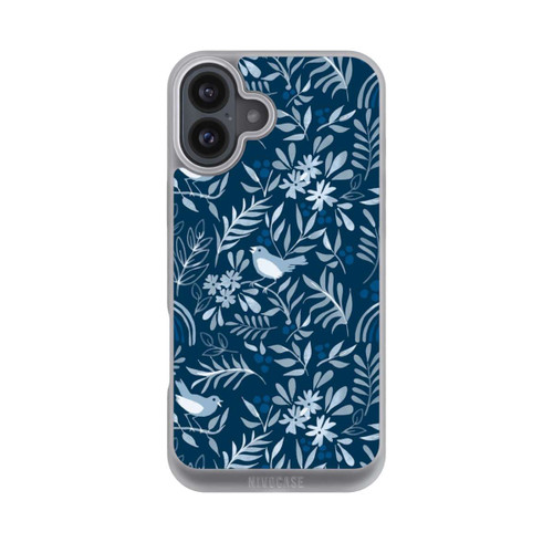 Apple iPhone 16 Plus NIVOpure Classic Blue Pattern