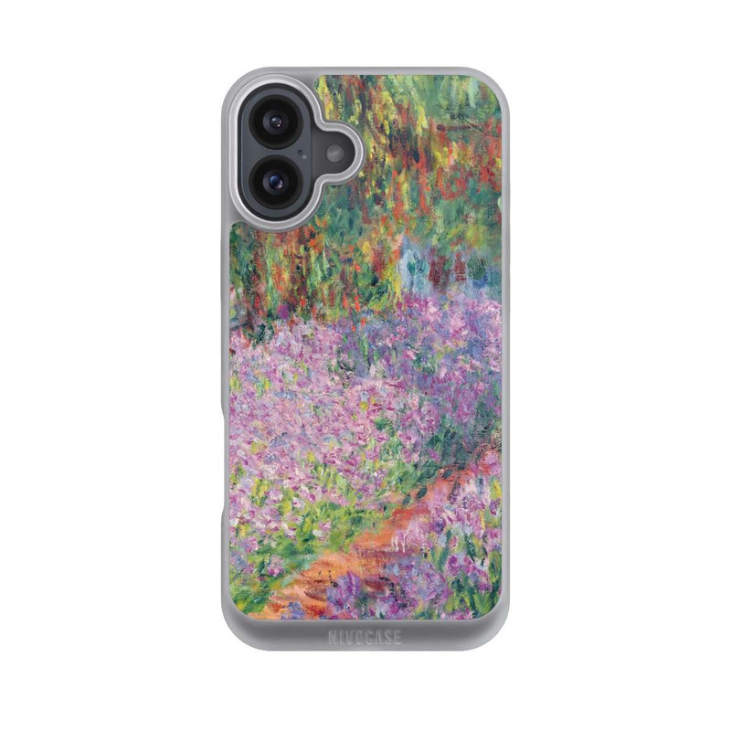 iPhone 16 Plus NIVOpure The Artists Garden at Giverny by Claude Monet