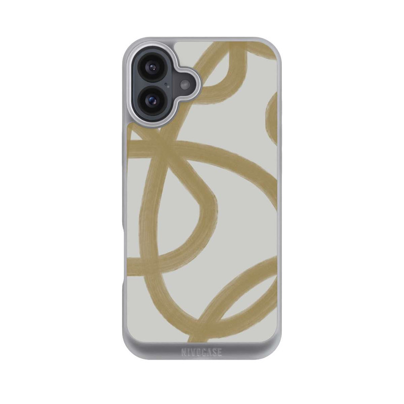 iPhone 16 Plus NIVOpure Laced Up Beije