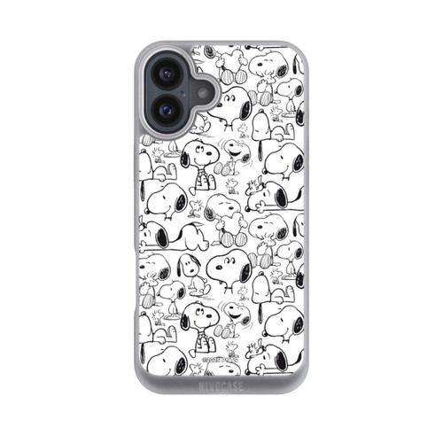 Apple iPhone 16 Plus NIVOpure Classic Snoopy Pattern White