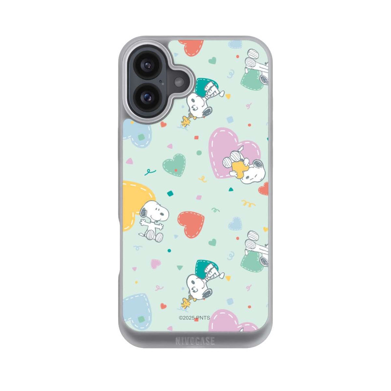 iPhone 16 Plus NIVOpure Snoopy Valentines Hearts