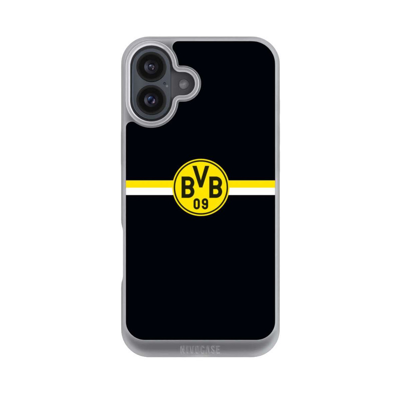 iPhone 16 Plus NIVOpure BVB Logo Streifen