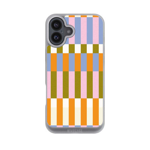 Apple iPhone 16 Plus NIVOpure Buntes Karomuster