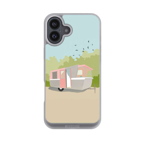 Apple iPhone 16 Plus NIVOpure Retro Glamping by Roberta Murray