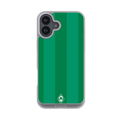Apple iPhone 16 Plus NIVOpure Werder Bremen Grün gestreift