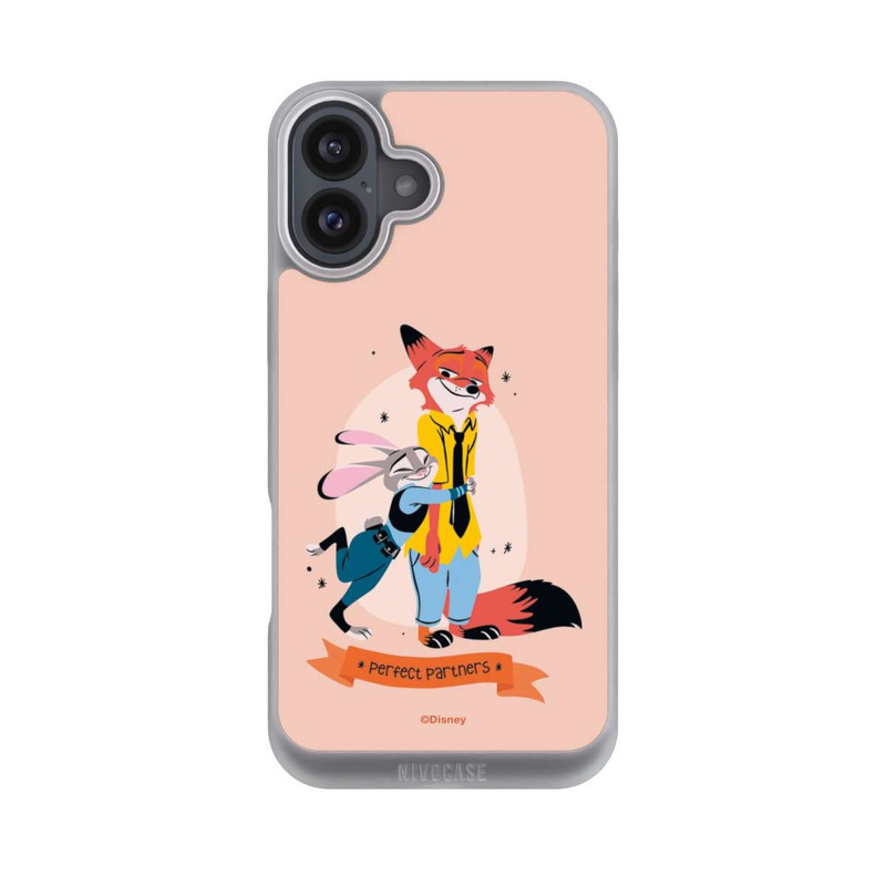 iPhone 16 Plus NIVOpure Nick Wilde and Judy Hopps partners Zootopia