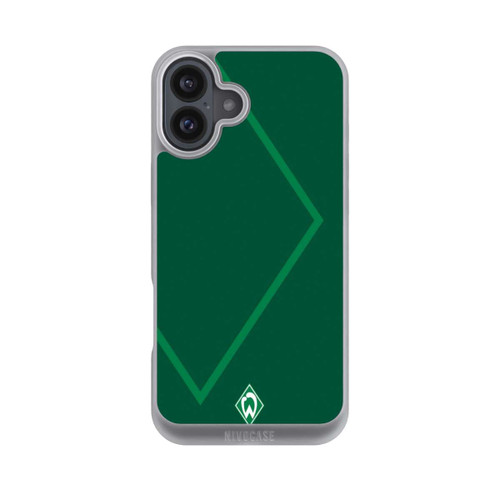 Apple iPhone 16 Plus NIVOpure Werder Grün Rautenelement
