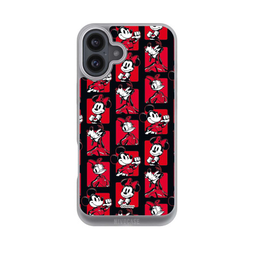 Apple iPhone 16 Plus NIVOpure Micky Maus Racing Muster Rot