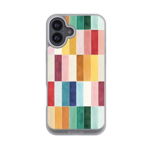 Apple iPhone 16 Plus NIVOpure Modern Craft Geometric Rectangular Tiles