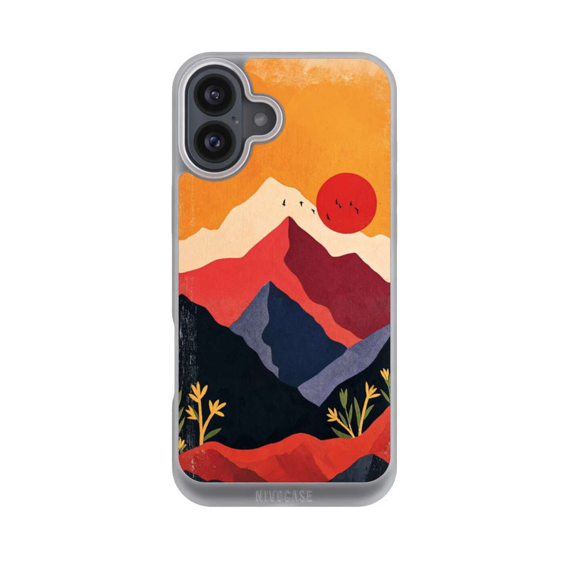 iPhone 16 Plus NIVOpure Les Alpes En Rouge
