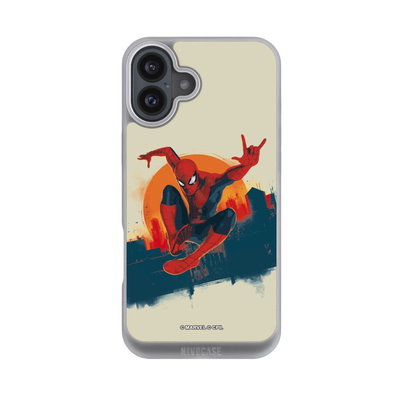 iPhone 16 Plus NIVOpure Spider-Man Hero Force beige