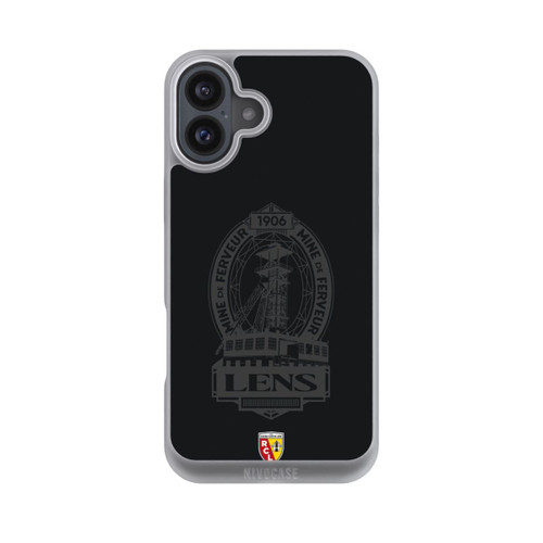Apple iPhone 16 Plus NIVOpure RC Lens Mine de Ferveur Emblem schwarz