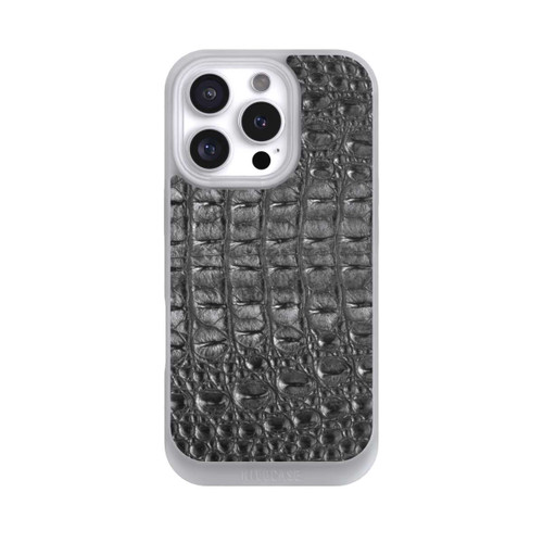 Apple iPhone 16 Pro NIVOpure Croco Noir