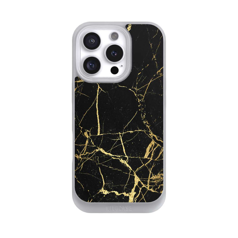 iPhone 16 Pro NIVOpure Marbre Noir et Or