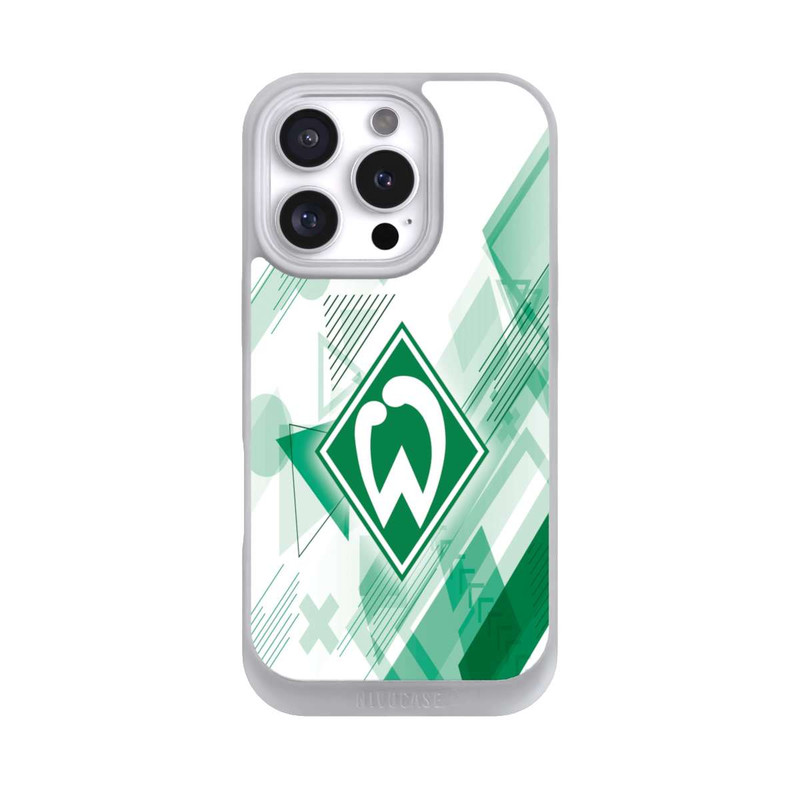 iPhone 16 Pro NIVOpure Weiße Grafikelemente - Werder Bremen