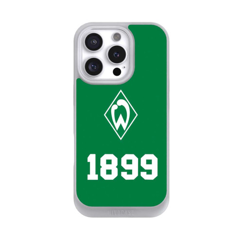 Apple iPhone 16 Pro NIVOpure 1899 Grün-Weiß Lebenslang Grün - Werder Bremen