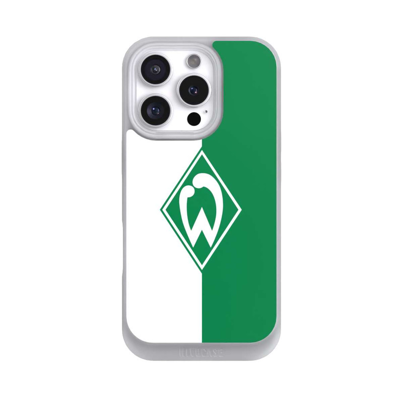 iPhone 16 Pro NIVOpure Weiß-Grün - Werder Bremen