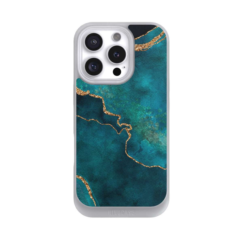 iPhone 16 Pro NIVOpure Edelstein glänzend aquamarin