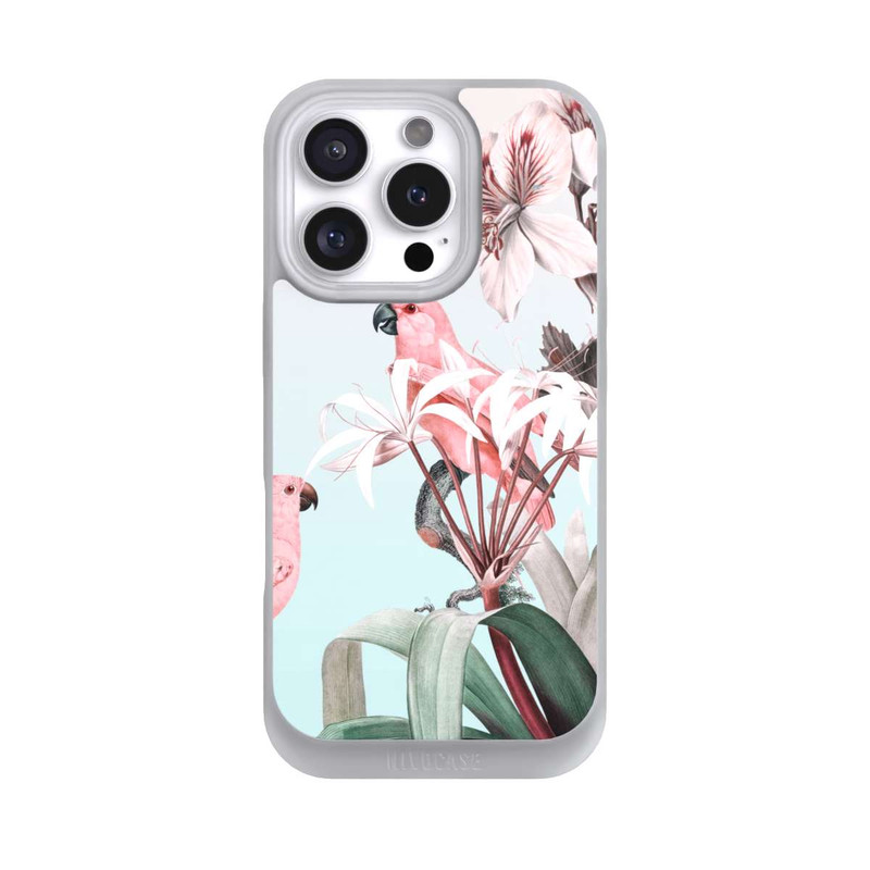 iPhone 16 Pro NIVOpure paradiesische Papageien Pastell