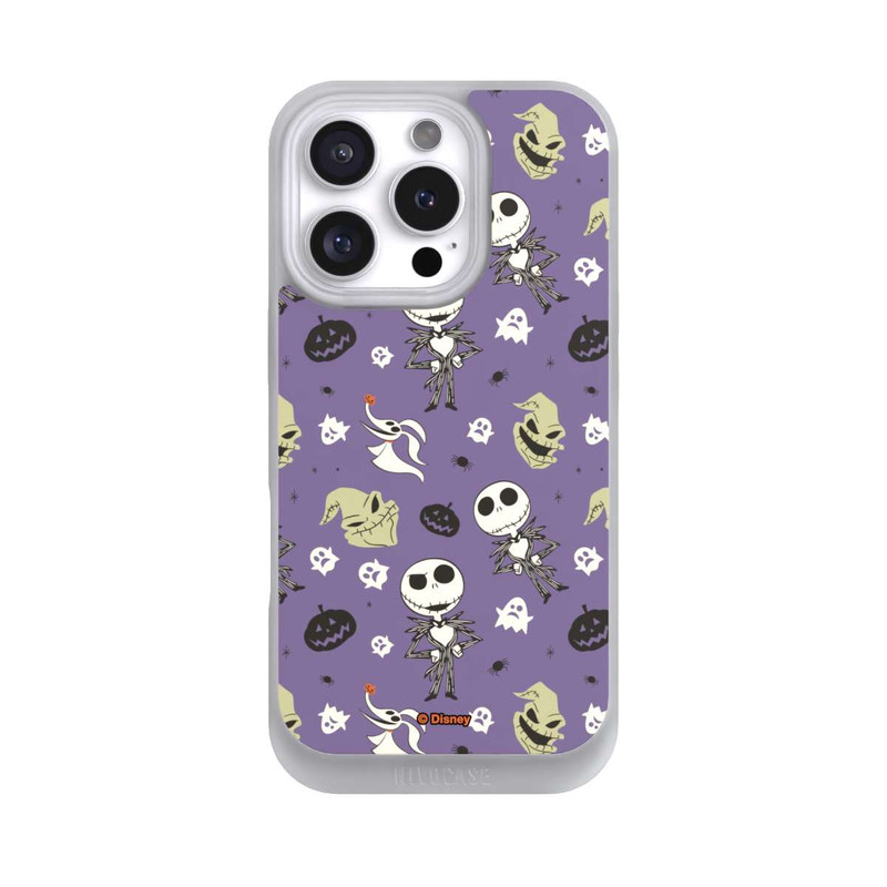 iPhone 16 Pro NIVOpure Jack Purple Pattern Tim Burtons Nightmare before Christmas