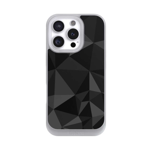 Apple iPhone 16 Pro NIVOpure Polygon Pattern Black
