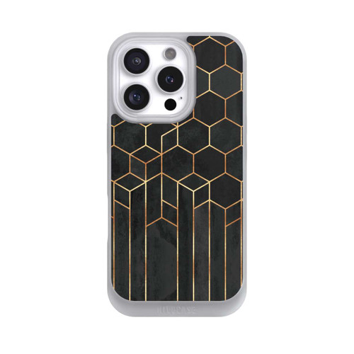 Apple iPhone 16 Pro NIVOpure Schwarze Sechsecke