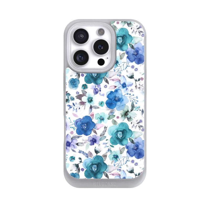 iPhone 16 Pro NIVOpure Winterblumensträuße Blau