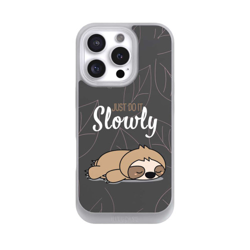 Apple iPhone 16 Pro NIVOpure Just Do It Slowly Sloth Grey