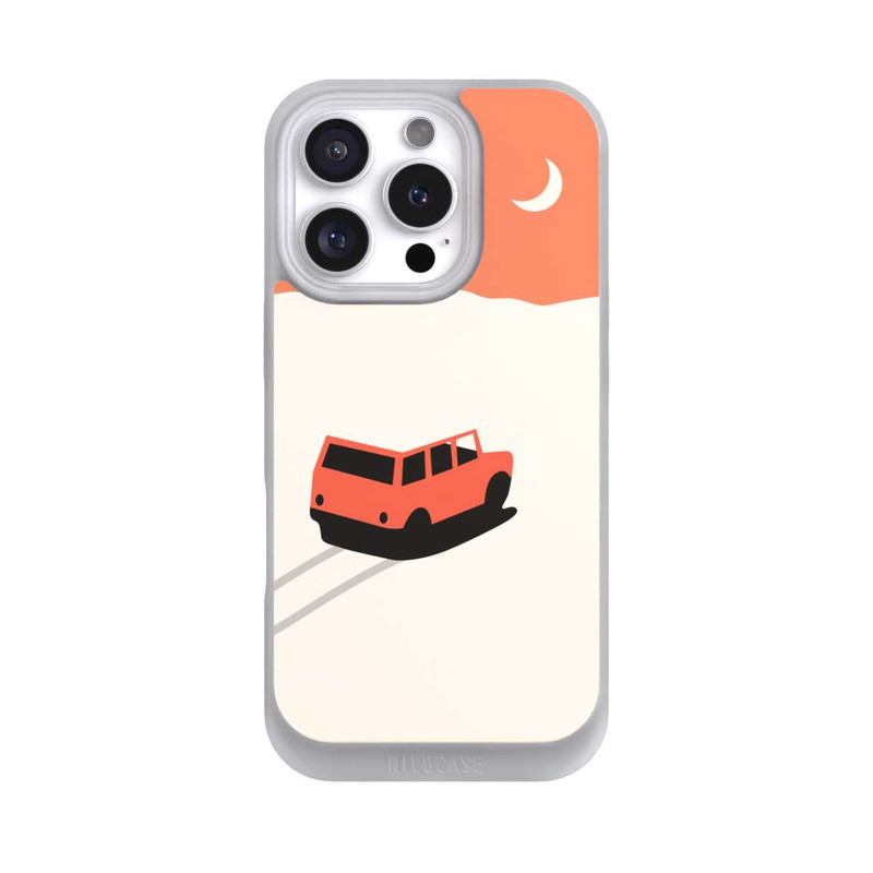 iPhone 16 Pro NIVOpure Auto in der Wüste