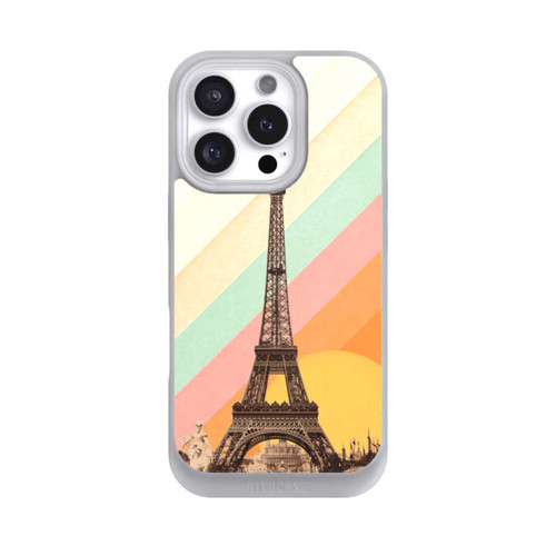 Apple iPhone 16 Pro NIVOpure Eiffelturm Regenbogen