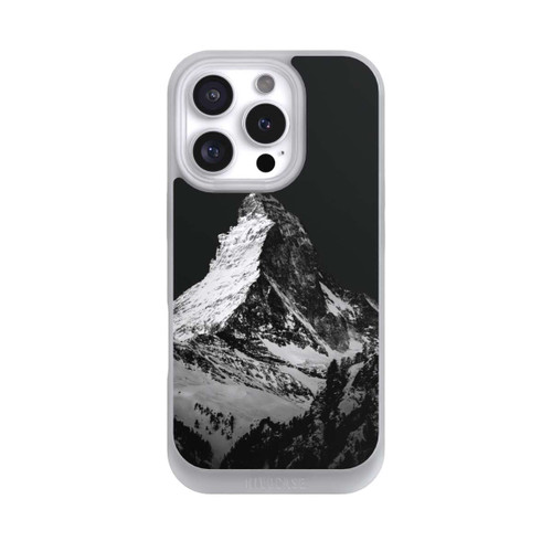 Apple iPhone 16 Pro NIVOpure Snow Capped Mountains grey