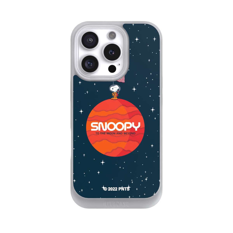 iPhone 16 Pro NIVOpure Snoopy Weltraumreisender Orange