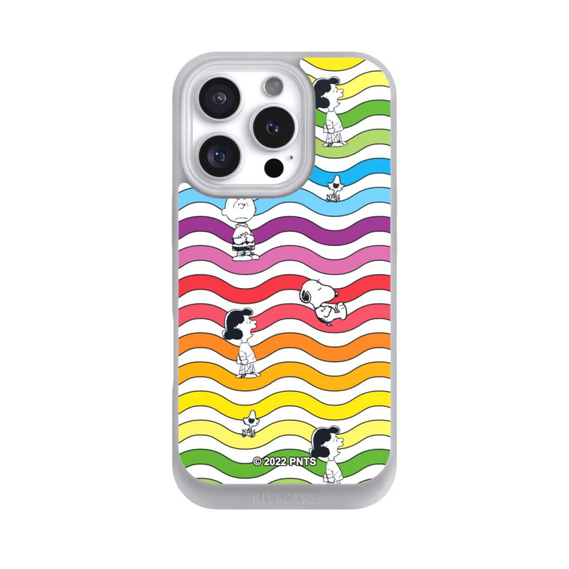iPhone 16 Pro NIVOpure Snoopy Pattern Rainbow