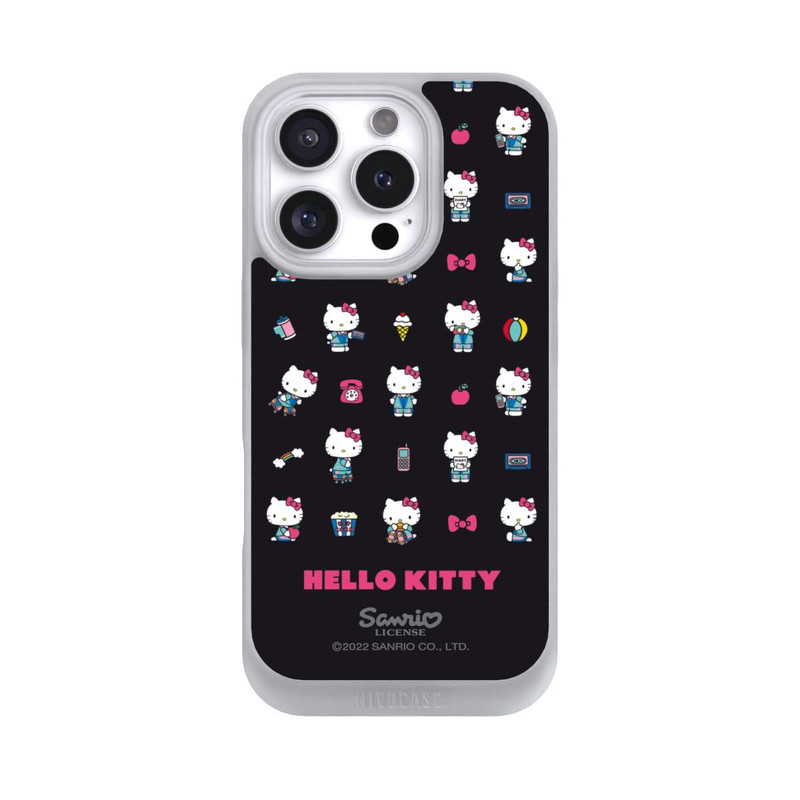 iPhone 16 Pro NIVOpure Hello Kitty 90s Schwarz